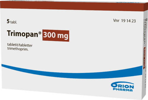 TRIMOPAN 300 mg tabletti 1 x 5 fol