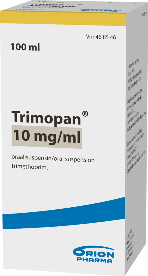TRIMOPAN 10 mg/ml oraalisuspensio 1 x 100 ml