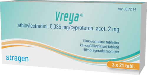 VREYA 0,035/2 mg tabletti, päällystetty 3 x 21 fol