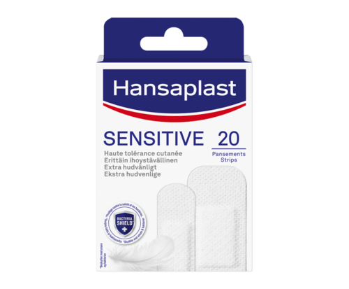 Hansaplast Sensitive Strips (me 10) 20 kpl