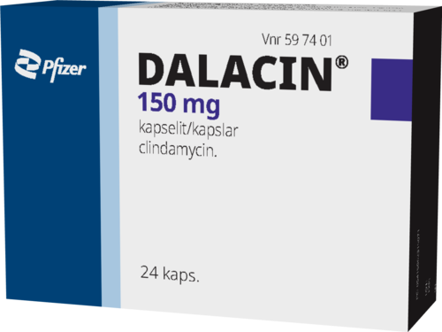 DALACIN 150 mg kapseli 1 x 24 fol