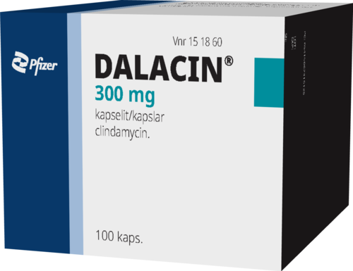 DALACIN 300 mg kapseli 1 x 100 fol