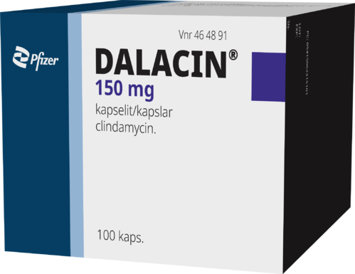 DALACIN 150 mg kapseli 1 x 100 fol