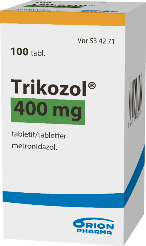 TRIKOZOL 400 mg tabletti 1 x 100 kpl