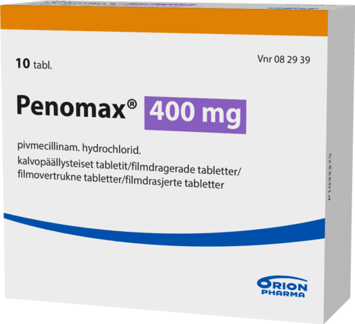 PENOMAX 400 mg tabletti, kalvopäällysteinen 1 x 10 fol