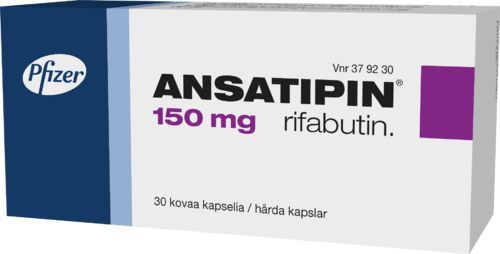 ANSATIPIN 150 mg kapseli, kova 1 x 30 fol