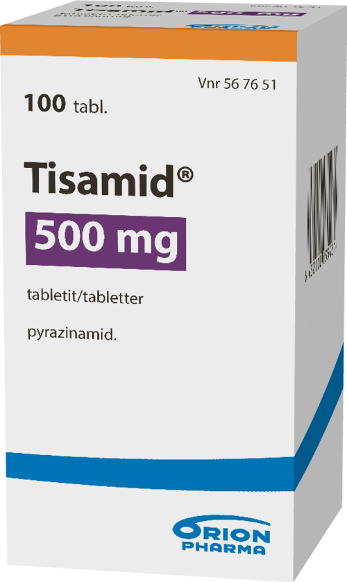 TISAMID 500 mg tabletti 1 x 100 kpl