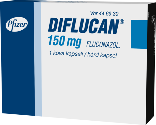 DIFLUCAN 150 mg kapseli, kova 1 x 1 fol