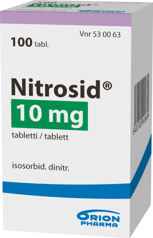 NITROSID 10 mg tabletti 1 x 100 kpl