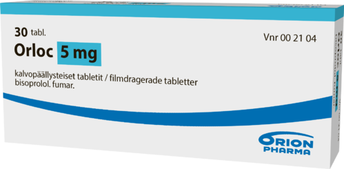 ORLOC 5 mg tabletti, kalvopäällysteinen 1 x 30 fol