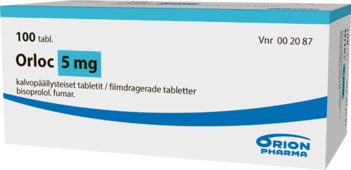 ORLOC 5 mg tabletti, kalvopäällysteinen 1 x 100 fol