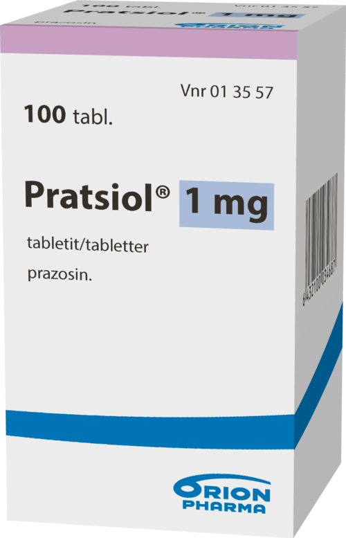 PRATSIOL 1 mg tabletti 1 x 100 kpl