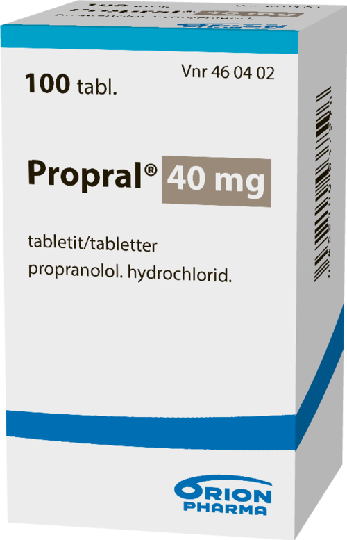PROPRAL 40 mg tabletti 1 x 100 kpl