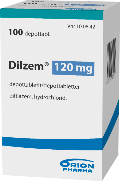 DILZEM 120 mg depottabletti 1 x 100 kpl
