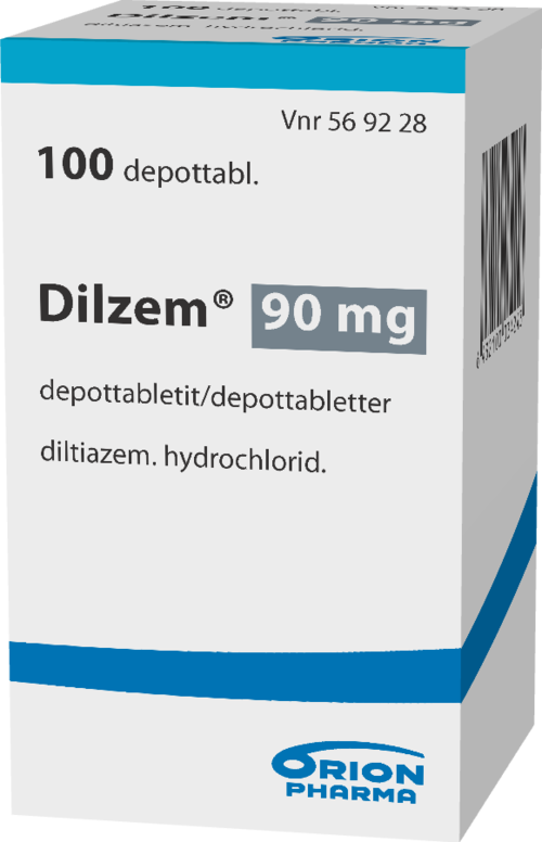 DILZEM 90 mg depottabletti 1 x 100 kpl