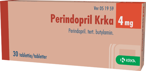PERINDOPRIL KRKA 4 mg tabletti 1 x 30 fol
