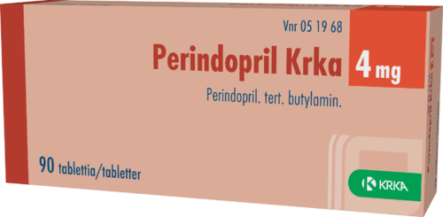 PERINDOPRIL KRKA 4 mg tabletti 1 x 90 fol