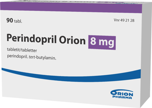 PERINDOPRIL ORION 8 mg tabletti 1 x 90 fol