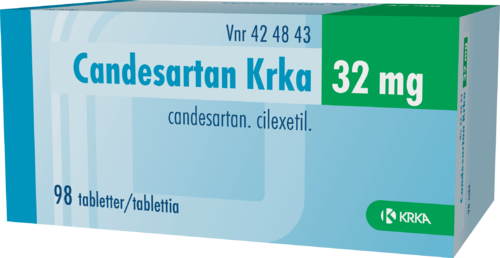 CANDESARTAN KRKA 32 mg tabletti 1 x 98 fol