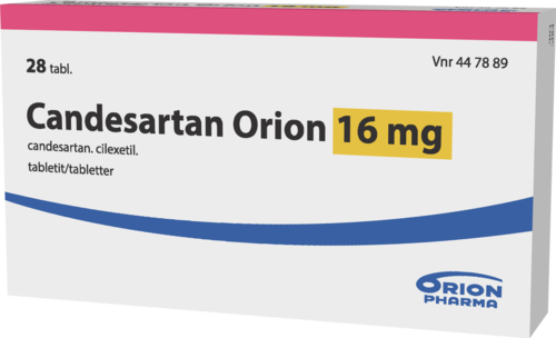 CANDESARTAN ORION 16 mg tabletti 1 x 28 fol