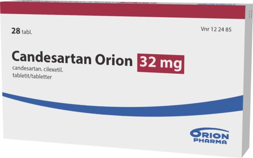 CANDESARTAN ORION 32 mg tabletti 1 x 28 fol