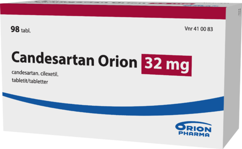 CANDESARTAN ORION 32 mg tabletti 1 x 98 fol
