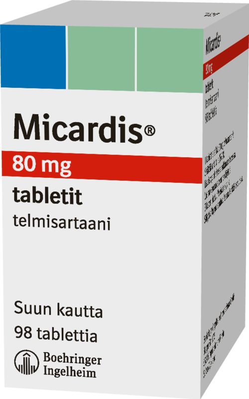 MICARDIS 80 mg tabletti 1 x 98 fol