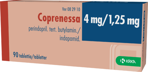 COPRENESSA 4/1,25 mg tabletti 1 x 90 fol