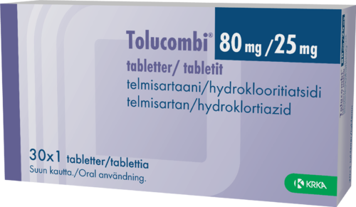 TOLUCOMBI 80/25 mg tabletti 1 x 30 fol