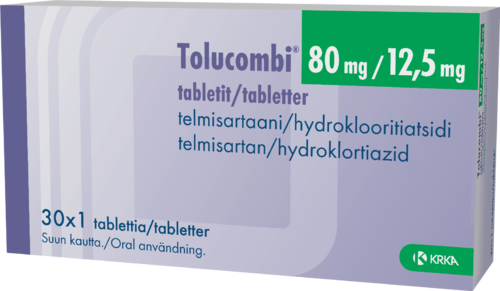 TOLUCOMBI 80/12,5 mg tabletti 1 x 30 fol