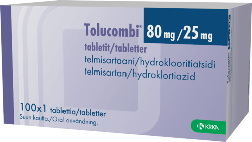TOLUCOMBI 80/25 mg tabletti 1 x 100 fol