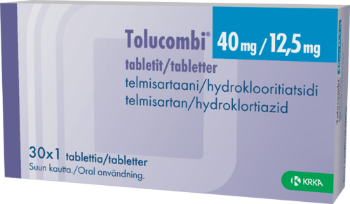 TOLUCOMBI 40/12,5 mg tabletti 1 x 30 fol