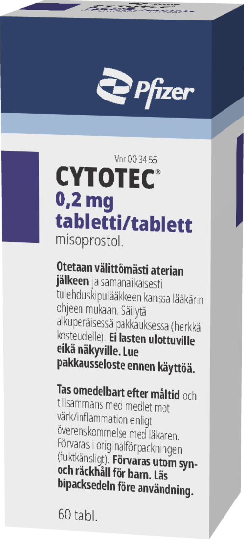 CYTOTEC 0,2 mg tabletti 1 x 60 fol