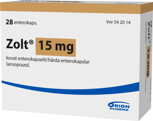 ZOLT 15 mg enterokapseli, kova 1 x 28 fol