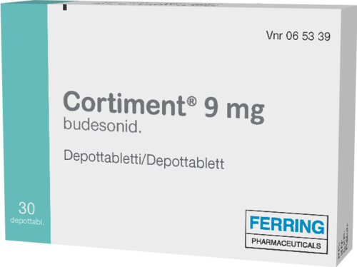 CORTIMENT 9 mg depottabletti 1 x 30 fol