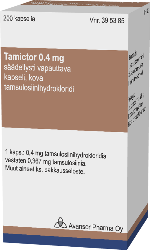 TAMICTOR 0,4 mg säädellysti vapauttava kapseli, kova 1 x 200 kpl