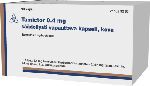 TAMICTOR 0,4 mg säädellysti vapauttava kapseli, kova 1 x 90 fol