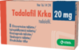 TADALAFIL KRKA 20 mg tabletti, kalvopäällysteinen 1 x 8 fol