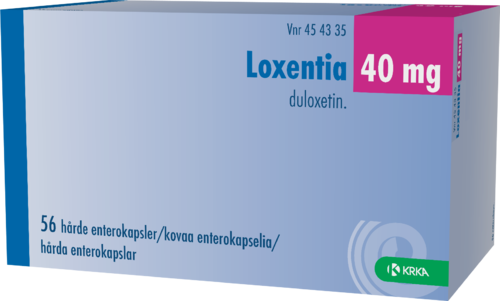 LOXENTIA 40 mg enterokapseli, kova 1 x 56 fol