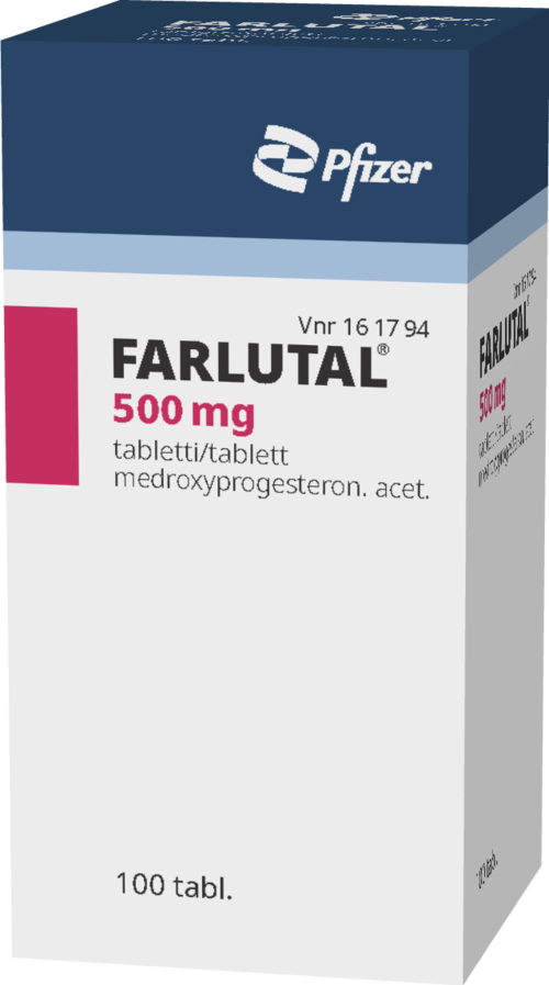 FARLUTAL 500 mg tabletti 1 x 100 kpl