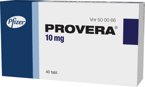 PROVERA 10 mg tabletti 1 x 40 fol