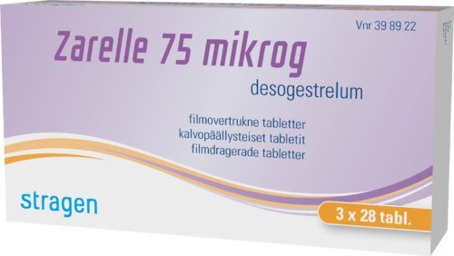 ZARELLE 75 mikrog tabletti, kalvopäällysteinen 3 x 28 fol