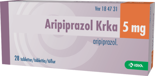 ARIPIPRAZOL KRKA 5 mg tabletti 1 x 28 fol