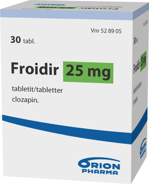FROIDIR 25 mg tabletti 1 x 30 kpl
