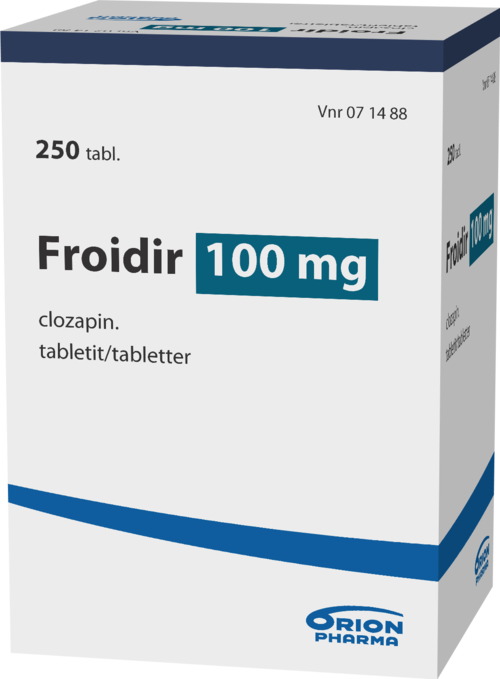 FROIDIR 100 mg tabletti 1 x 250 kpl