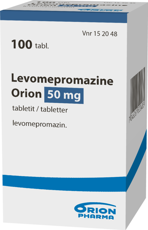 LEVOMEPROMAZINE ORION 50 mg tabletti 1 x 100 kpl