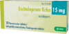 ESCITALOPRAM KRKA 15 mg tabletti, kalvopäällysteinen 1 x 30 fol