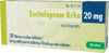 ESCITALOPRAM KRKA 20 mg tabletti, kalvopäällysteinen 1 x 30 fol