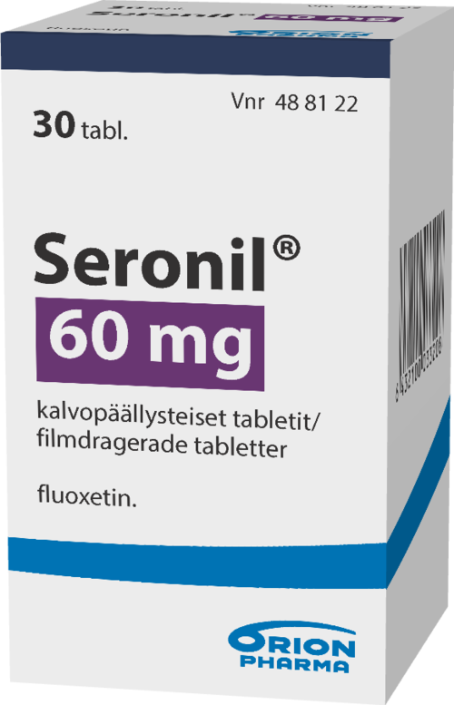 SERONIL 60 mg tabletti, kalvopäällysteinen 1 x 30 kpl