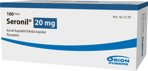 SERONIL 20 mg kapseli, kova 1 x 100 fol